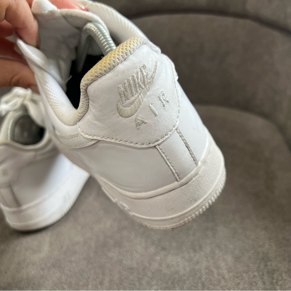 Nike men’s Air Force 1 white shoes‎ size 10 main image 4